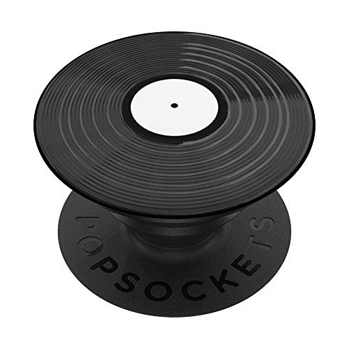 Retro Vinyl Record Vintage Lp Art Black Design Music PopSockets PopGrip- Swappable Grip for Phones and Tablets Retro Vinyl Record Vintage Lp Art Black Design Music PopSockets PopGrip- Swappable Grip for Phones and Tablets