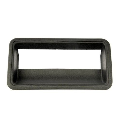 Partomotive For 88-00 Chevy-GMC C-K Pickup Truck Tail Gate Outside Black Tailgate Handle Bezel