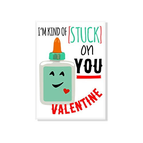 I'm Kind of Stuck on You Fridge Magnet 2.5 x 3.5