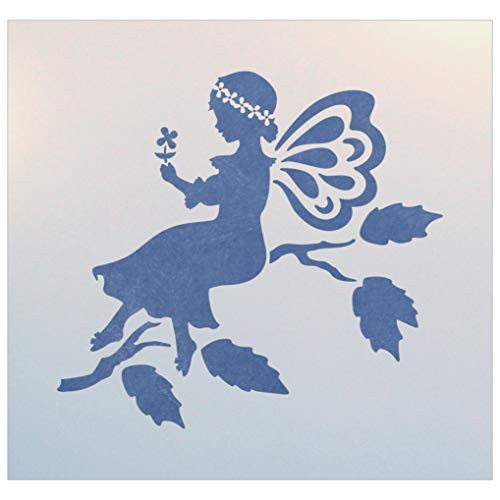 Fairy Folk Art 2 Stencil - The Artful Stencil