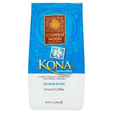 Copper Moon 12 oz World Coffees Arabica Kona Medium Roast Ground Coffee