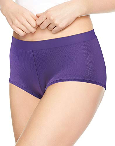 Hanes Womens Performance Cool X-Temp 3-Pack Boyshorts 7 Assorted