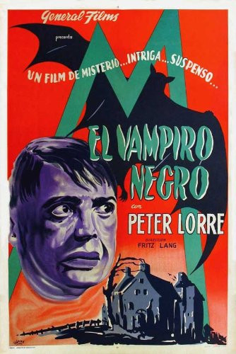 El vampiro negro POSTER Movie -11 x 17 Inches - 28cm x 44cm- -1953- -Argentine Style A-