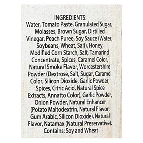 Tgi Fridays Sauce Barbeque Peach Honey Smash 18 oz