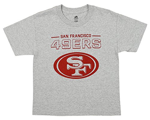 Outerstuff NFL Youth's Short Sleeve Fan Base Tee San Francisco 49ers X-Large -18-
