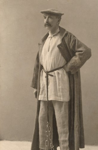 G.K. i.e. George Kennan in Siberian exile dress each piece given by an exil g9