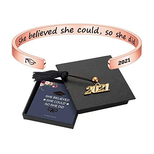 M MOOHAM Graduation Gifts for Her 2021 Inspirational Graduation Bracelet High School College Graduation Gifts for Her Women Class of 2021 Graduation Gifts M MOOHAM Graduation Gifts for Her 2021 Inspirational Graduation Bracelet High School College Graduation Gifts for Her Women Class of 2021 Graduation Gifts