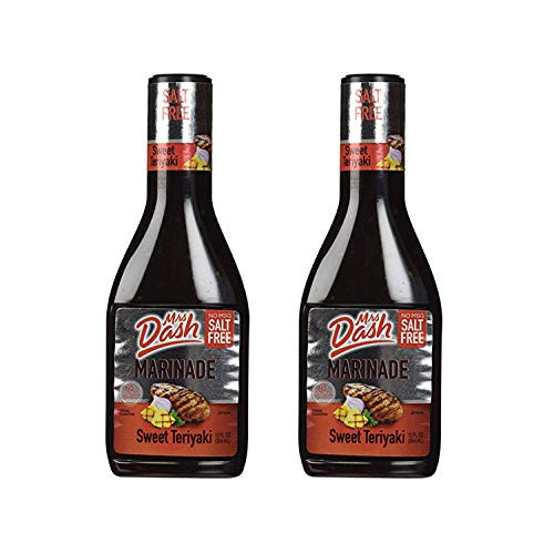 Mrs. Dash Marinade Salt-Free Sweet Teriyaki 12Oz -Pack of 2- Mrs. Dash Marinade Salt-Free Sweet Teriyaki 12Oz -Pack of 2-
