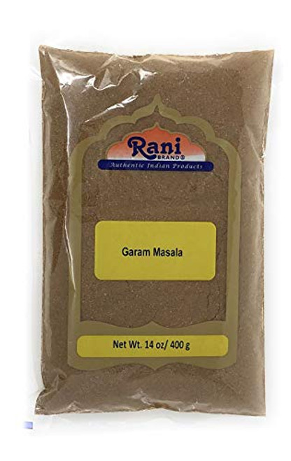 Rani Garam Masala Indian 11-Spice Blend 14oz -400g- ~ All Natural Salt-Free Vegan No Colors Gluten Friendly NON-GMO Indian Origin Rani Garam Masala Indian 11-Spice Blend 14oz -400g- ~ All Natural Salt-Free Vegan No Colors Gluten Friendly NON-GMO Indian Origin