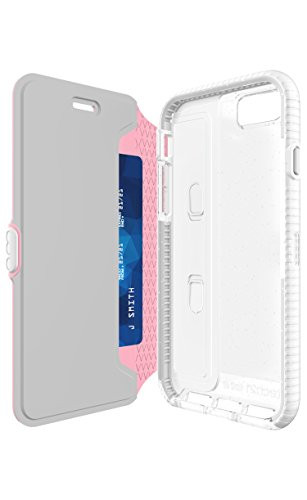 Tech21 Evo Wallet Active Edition for Apple iPhone 7 - White - Pink