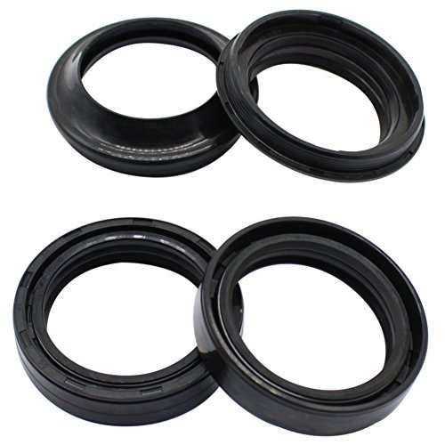 Cyleto Front Fork Oil Seal and Dust Seal Kit 43 x 55 x 11mm for Suzuki GSX1100G GSX1100 G 1991 1992 1993 - GSX1300R GSX1300 R Hayabusa 1300 1999-2007