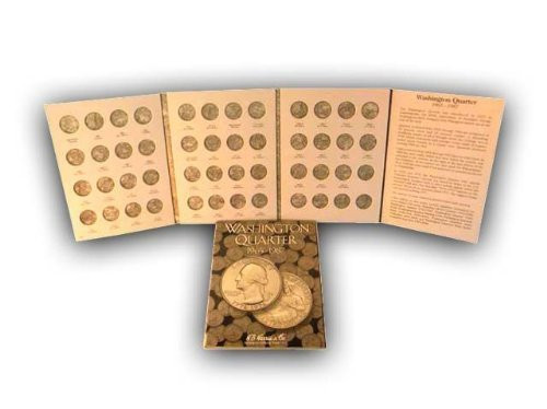 Coin Folder Book Washington Quarter 1965-1987 H E Harris New by H.E. Harris