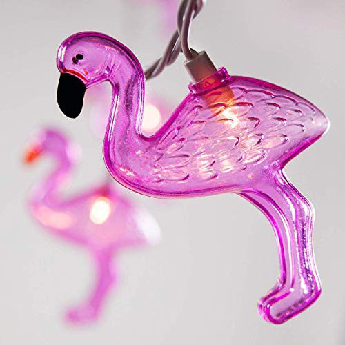 Flamingo String Lights 8.5Ft Patio Lights String Beach Party Decorations Tropical Party Decorations Indoor-Outdoor Lights Birthday String Lights 1 Pack of 10 Flamingo Shape BulbsWhite Flamingo String Lights 8.5Ft Patio Lights String Beach Party Decorations Tropical Party Decorations Indoor-Outdoor Lights Birthday String Lights 1 Pack of 10 Flamingo Shape BulbsWhite