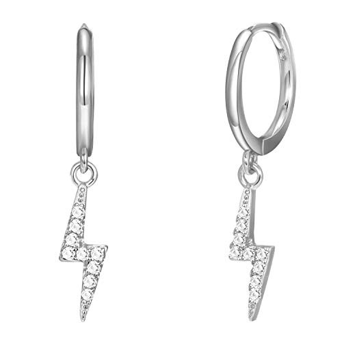 14k Gold Plated Sterling Silver Cubic Zirconia Small Hoop Earrings For Women Huggie Hoop Ear Cuff Earrings 10mm 14k Gold Plated Sterling Silver Cubic Zirconia Small Hoop Earrings For Women Huggie Hoop Ear Cuff Earrings 10mm