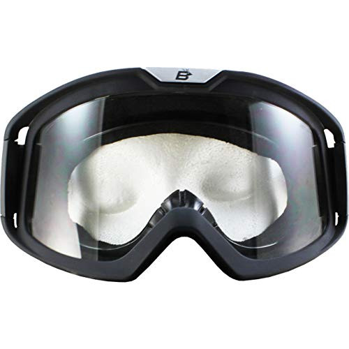 Birdz Pelican Black Padded ATV Motorcycle OTG Goggles with Clear Lens Birdz Pelican Black Padded ATV Motorcycle OTG Goggles with Clear Lens