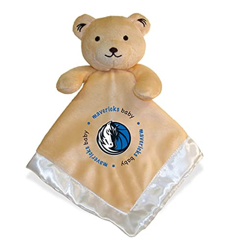 Baby Fanatic NBA Legacy Infant Security Bear Blanket Dallas Mavericks Brown 14" x 14"