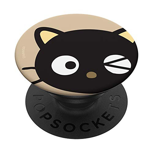 Chococat Winking Face PopSockets Stand for Smartphones and Tablets PopSockets PopGrip- Swappable Grip for Phones  and  Tablets