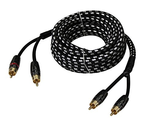 Absolute USA COMR17 17-Feet Competition Series RCA Audio Interconnect Cable