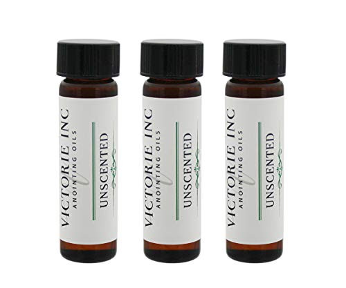 Unscented Anointing Oil 1-4 oz. Package of 3