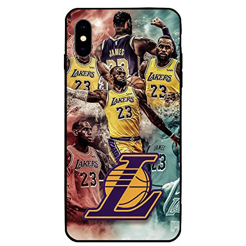 iPhone XR Case 6.1"Basketball Star Case Cover for iPhone XR -Lebron-la-