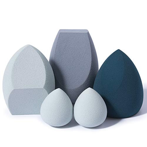 fast b. Makeup Sponge Blender Beauty Sponge Blenders Latex-Free for Foundation Concealer Blush  and  Powder