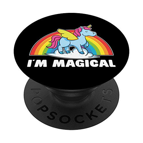 Im Magical Fantasy Animal Unicorn Rainbow Gift Unicorn PopSockets PopGrip- Swappable Grip for Phones and Tablets Im Magical Fantasy Animal Unicorn Rainbow Gift Unicorn PopSockets PopGrip- Swappable Grip for Phones and Tablets