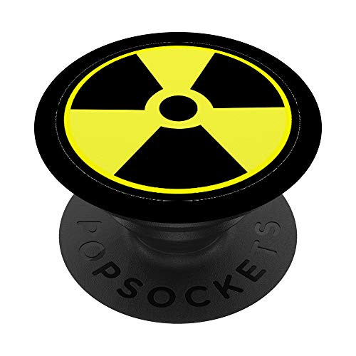 Radioactive Hazard i.e Nuke Sign PopSockets Grip and Stand for Phones and Tablets
