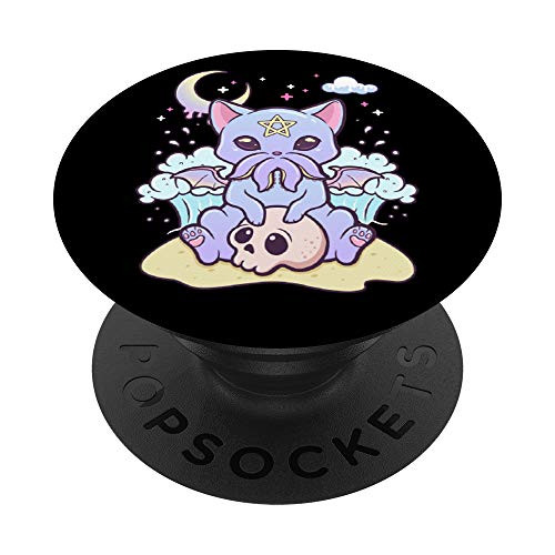 Kawaii Pastel Goth Cute Creepy Creature Skull PopSockets PopGrip- Swappable Grip for Phones and Tablets Kawaii Pastel Goth Cute Creepy Creature Skull PopSockets PopGrip- Swappable Grip for Phones and Tablets