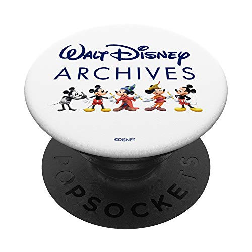 Walt Disney Archives Mickey Mouse PopSockets PopGrip- Swappable Grip for Phones  and  Tablets