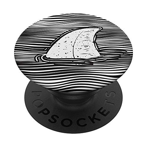 Aquarium Sea Monster Predator Ocean Animal Aquarist Shark PopSockets PopGrip- Swappable Grip for Phones  and  Tablets