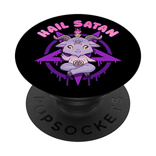 Creepy Cute Hail Satan Baphomet I Anime Pastel Goth PopSockets PopGrip- Swappable Grip for Phones and Tablets Creepy Cute Hail Satan Baphomet I Anime Pastel Goth PopSockets PopGrip- Swappable Grip for Phones and Tablets