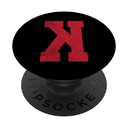 Cool Backwards K Strikeout Looking Baseball PopSockets Grip and Stand for Phones and Tablets