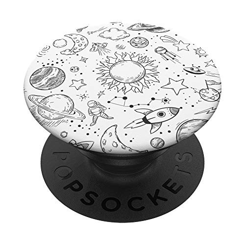Rocketship Planets Sun Moon Space Astronaut Gift Planet PopSockets PopGrip- Swappable Grip for Phones and Tablets Rocketship Planets Sun Moon Space Astronaut Gift Planet PopSockets PopGrip- Swappable Grip for Phones and Tablets