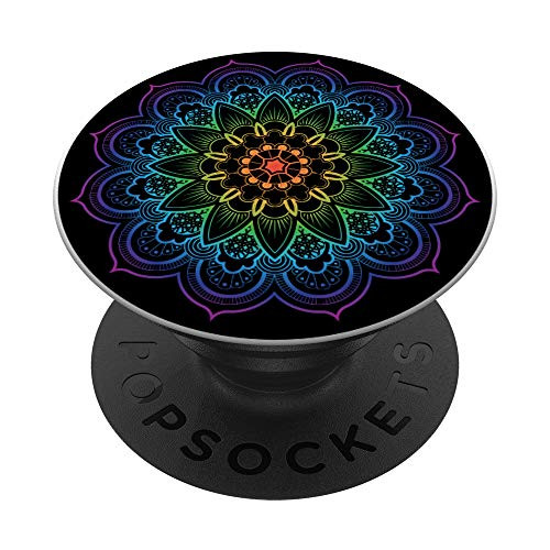 Colorful Sacred Geometry Yoga Mantra Psychedelic Mandala PopSockets PopGrip- Swappable Grip for Phones and Tablets Colorful Sacred Geometry Yoga Mantra Psychedelic Mandala PopSockets PopGrip- Swappable Grip for Phones and Tablets