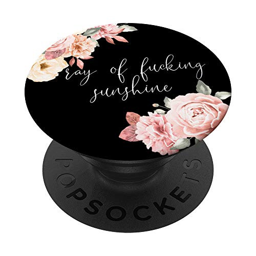Ray Of Fucking Sunshine Sarcastic Swear Word PopSockets PopGrip- Swappable Grip for Phones and Tablets Ray Of Fucking Sunshine Sarcastic Swear Word PopSockets PopGrip- Swappable Grip for Phones and Tablets