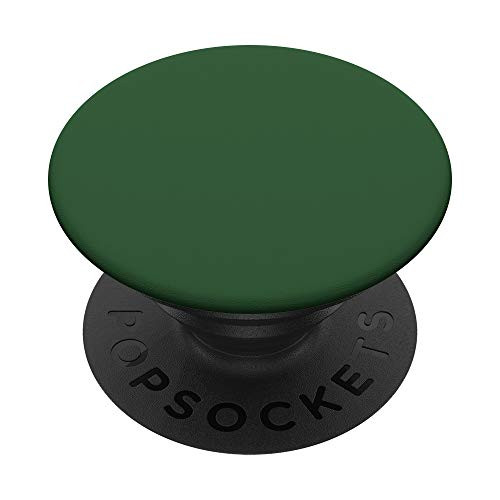 Hunter Green PopSockets PopGrip- Swappable Grip for Phones  and  Tablets