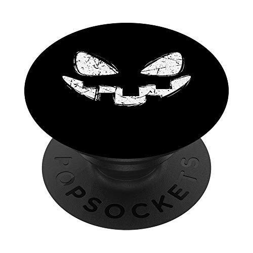 Halloween Jack O Lantern Trick Or Treat Evil Smile PopSockets Grip and Stand for Phones and Tablets