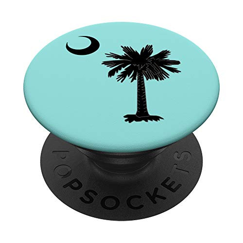 South Carolina Palmetto Tree PopSockets PopGrip- Swappable Grip for Phones  and  Tablets
