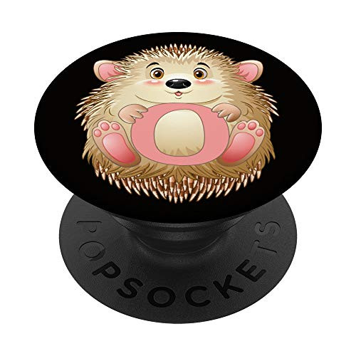 Initial O Hedgehog Letter Monogram Pink PopSockets PopGrip- Swappable Grip for Phones and Tablets Initial O Hedgehog Letter Monogram Pink PopSockets PopGrip- Swappable Grip for Phones and Tablets