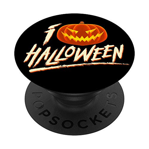 I Love Halloween - Spooky Jack O Lantern PopSockets Grip and Stand for Phones and Tablets I Love Halloween - Spooky Jack O Lantern PopSockets Grip and Stand for Phones and Tablets