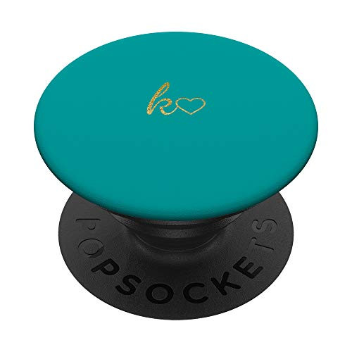 Yellow Initial Letter K Heart Minimalist Teal PopSockets PopGrip- Swappable Grip for Phones and Tablets Yellow Initial Letter K Heart Minimalist Teal PopSockets PopGrip- Swappable Grip for Phones and Tablets