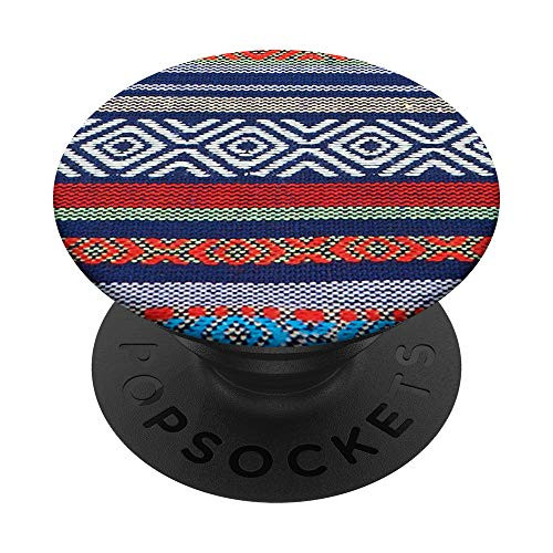 Southwestern Aztec Design Tribal Pattern Boho Gift PopSockets PopGrip- Swappable Grip for Phones  and  Tablets