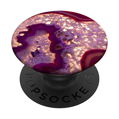 Chic Crystal Agate Geode Marble Mineral Stone Gem Stone PopSockets Grip and Stand for Phones and Tablets Chic Crystal Agate Geode Marble Mineral Stone Gem Stone PopSockets Grip and Stand for Phones and Tablets