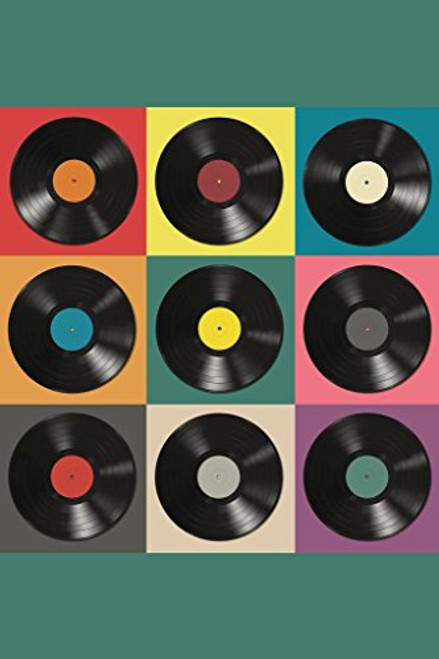 Vinyl Records Pop Art Print Laminated Dry Erase Sign Poster 12x18 Vinyl Records Pop Art Print Laminated Dry Erase Sign Poster 12x18