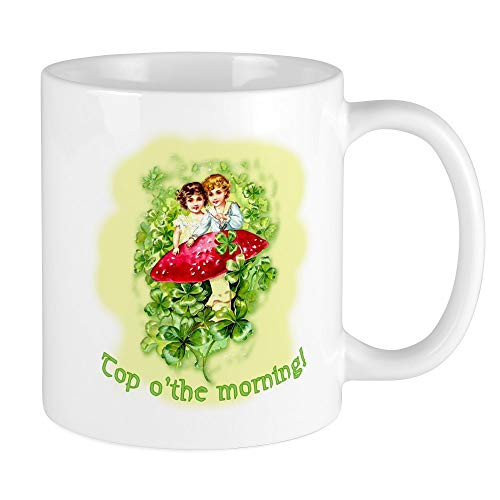 CafePress Top O'the Morning Vintage Irish Mug Unique Coffee Mug Coffee Cup