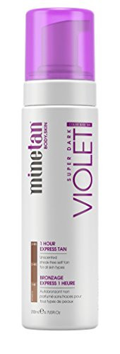 MineTan Self Tan Foam, Violet