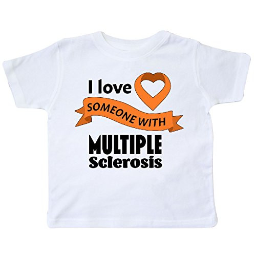 inktastic I Love Someone with Multiple Sclerosis Toddler T-Shirt 4T White 29813 inktastic I Love Someone with Multiple Sclerosis Toddler T-Shirt 4T White 29813