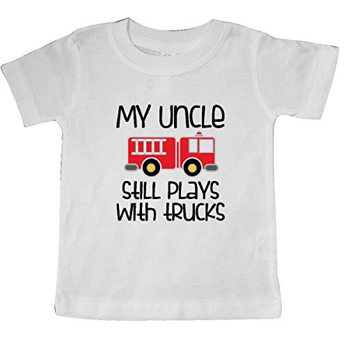 inktastic Uncle Firefighter Outfit for Nephew Baby T-Shirt 18 Months White 3aa0d