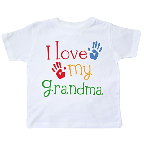 inktastic I Love My Grandma Toddler T-Shirt 5-6 White 10d00