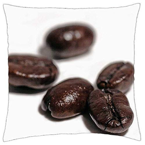 LESGAULEST Throw Pillow Cover -18x18 inch- - Coffee Beans Coffee Aroma Caffeine Bean Beans